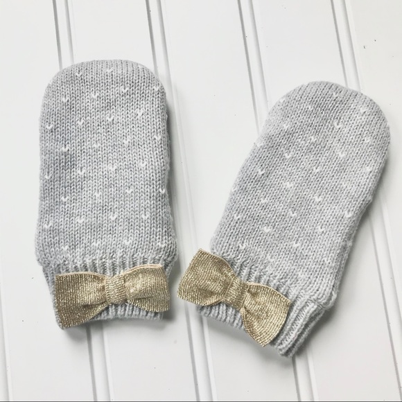 NWOT•Gymboree• bow detail mittens - Picture 5 of 6